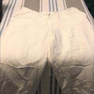 White Lined Slacks